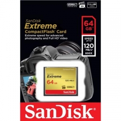 KARTA SANDISK EXTREME CF 64 GB 120/85MB/s-2463267
