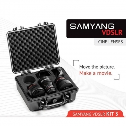 Samyang VDSLR Kit 3 (8mm, 16mm, 35mm) Sony