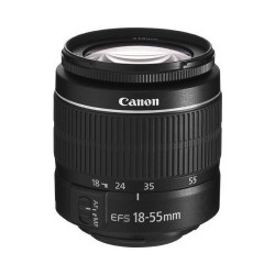 Aparat Canon EOS 4000D + EF-S 18-55 f/3.5-5.6 DC III + LP-E10
