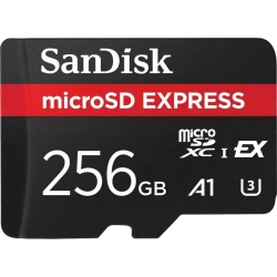KARTA SANDISK EXPRESS microSDXC 256GB (880/650 MB/s) EX C10 U3 UHS-I