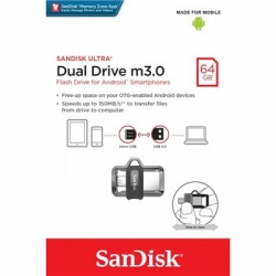 DYSK SANDISK ULTRA DUAL DRIVE m3.0 64GB 150MB/s-2441943