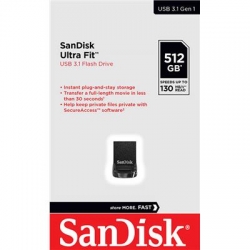 DYSK SANDISK ULTRA FIT USB 3.1 512GB 130MB/S-2445865