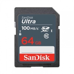KARTA SANDISK ULTRA SDXC 64GB 100MB/s-2452622