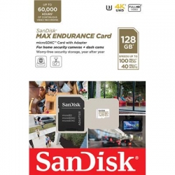 KARTA SANDISK MAX ENDURANCE (rejestratory i monitoring) microSDXC 128GB z adapterem-2470331