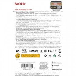 KARTA SANDISK MAX ENDURANCE (rejestratory i monitoring) microSDXC 128GB z adapterem-2470332