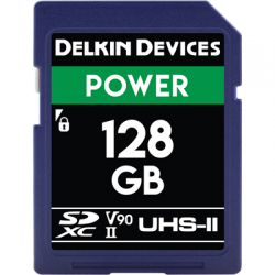 Delkin SD Power 2000X UHS-II U3 (V90) R300/W250 128GB-2477137