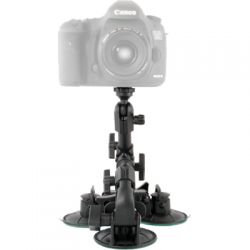 Delkin Fat Gecko Camera Mounts - FG Triple Suction-2477157