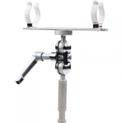 Nanlite T12 holder for 1 tube with Ball Head Yoke with Swivel Pin-2478098