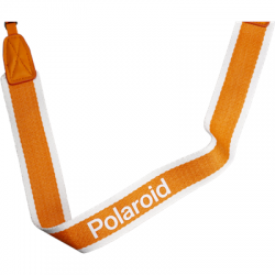 Polaroid Camera Strap Flat Orange Stripe-2479602