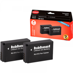 Hähnel Battery Canon HL-E12 Twin Pack-2484877