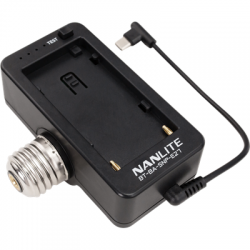 Nanlite NPF Battery Adapter with E27 Head-2488134