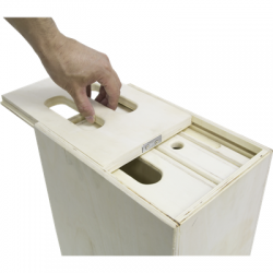 Kupo KAB-41K 4-1 Nesting Apple Box Set Pancake, Quarter, Half&Full Apple Box-2489891