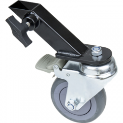 Kupo KC-100M 100mm Caster with Brake 25mm Square adapter Set of Three-2489897