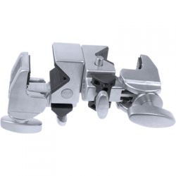 Kupo KCP-720 Double Convi Clamp - Silver-2489995