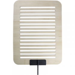 Kupo KH-B1824 Wood Cucoloris (Cookie) Blinds - 18'' x 24''-2490010