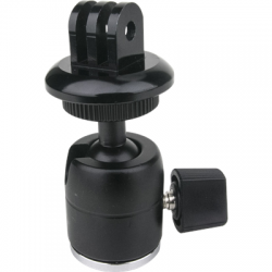 Kupo KS-133 GoPro Tripod Mount with Ball Head Adapter-2490134