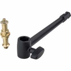Kupo KS-195 6in Extension Arm with Universal Adapter Spigot-2490172