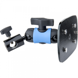 Kupo KCP-421 Mounting Plate w/ Super Knuckle Baby Receiver-2492570