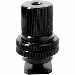 Kupo KS-041 Hot Shoe Adapter 3/8''-1/4'' W Barrel Adapter-2492656