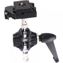 Kupo KS-105 Verstile Swivel Adapter With Quick Release Camera Plate-2492688