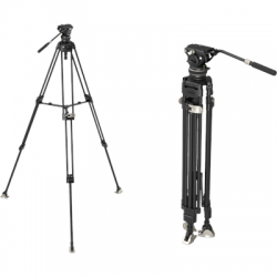 SmallRig 3989 Heavy-Duty Carbon Fiber Video Tripod Kit FreeBlazer-2497411