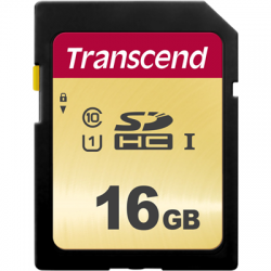 Transcend Gold 500S SD UHS-I U3, MLC (V30) R95/W60 16GB-2499654