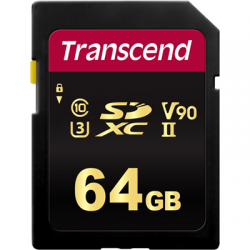 Transcend SDXC/SDHC 700S SD UHS-II U3 (V90) R285/W180 64GB-2499687