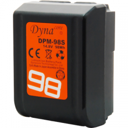 Dynacore V-Mount Battery Tiny series DPM-98S(R) 98Wh 14,8V for Red Cameras-2504884