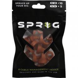 Sprig Red Value pack 10x 1/4” Sprigs + 5x 3/8” Big Sprigs-2507346