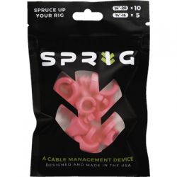 Sprig Pink Value pack 10x 1/4” Sprigs + 5x 3/8” Big Sprigs-2507351