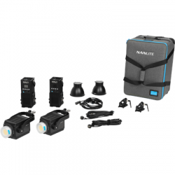 NANLITE Forza 500 II 2 Kit LED Spot Light with Trolley Case-2517766