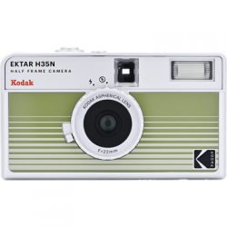 Kodak EKTAR H35N Camera Striped Green-2518229