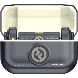 Hollyland Lark M2 Lightning - Wireless Lavalier Microphone with Lightning Plug (Duo,Shine Charcoal)-2530784