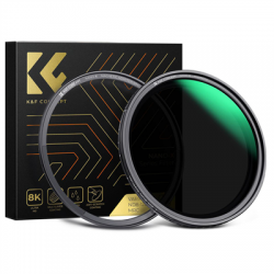 Filtr szary regulowany magnetyczny K&F Concept Nano-X MRC Fader ND8-128 - 62 mm-2549892