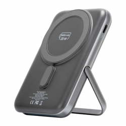 Power Bank Newell MS-10000 MagSafe 10000 mAh PD 20 W - szary-2550053