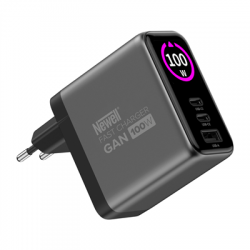 Ładowarka sieciowa Newell GaN 100 W TFT - EU-2653094