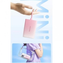 Powerbank Vention 10000 mAh USB-C + Lightning + USB-A 22,5W z wyświetlaczem LED żółty-2654013