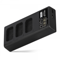 Ładowarka trzykanałowa Newell CD-USB-C do akumulatorów NP-FW50 do Sony-2657551