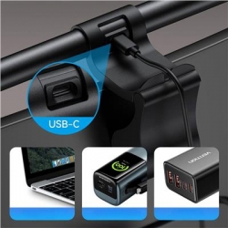 Light Bar lampka na monitor Vention USB 3 barwy swiatła z akumulatorem czarny-2662274