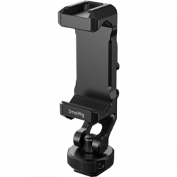 SmallRig 6661 PC-T1 Metal Phone Clamp with Triple Cold Shoe Mounts-2662364