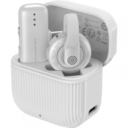 SmallRig 5719 S70-C1 Wireless Microphone with USB-C Adapter for Phones White-2662926