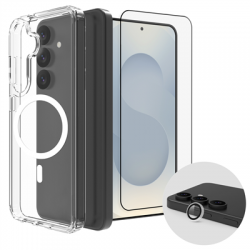 Zestaw Roobix 3w1 Combo do Samsung S25 (etui MagSafe + szkło + ochrona obiektywu)-2663191