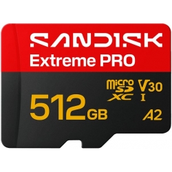 KARTA SANDISK EXTREME PRO microSDXC UHS-I 250/170 MB/s 512GB