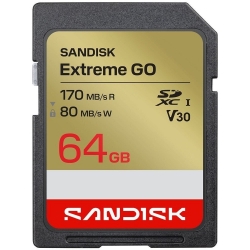 KARTA SANDISK EXTREME SD UHS-I 64GB SD 170/ 85 MB/s