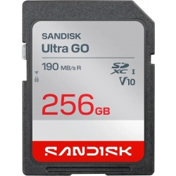 new KARTA SANDISK ULTRA GO SDXC UHS-I 190 MB/s 256GB