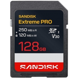 KARTA SANDISK EXTREME PRO SDXC UHS-I 250/120 MB/s 128GB