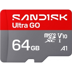 KARTA SANDISK ULTRA GO microSDXC UHS-I Card 140MB/s 64GB