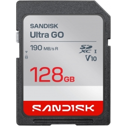 new KARTA SANDISK ULTRA GO SDXC UHS-I 190 MB/s 128GB