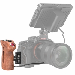 SmallRig 3323 Side Handle Wood with Start/Stop Remote Trigger