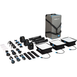 Nanlite PavoSlim 60B LED Panel  3-Light Kit With Stand